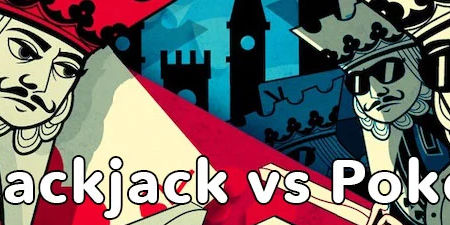 Blackjack ou poker: o que é melhor para mim?