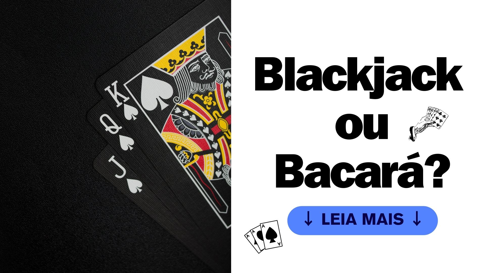 O que é Blackjack? Entenda como é esse jogo de cartas