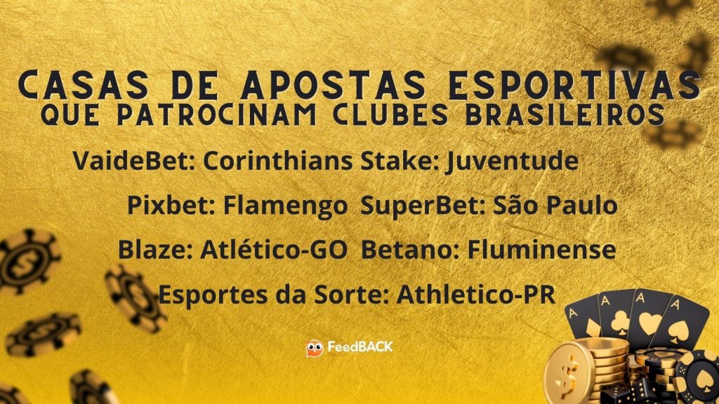 VaideBet é um dos principais patrocinadores do futebol brasileiro - Foto: Design/Feedback