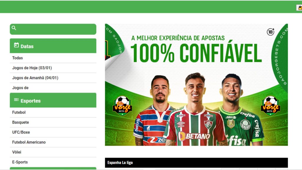 são jorge bets online