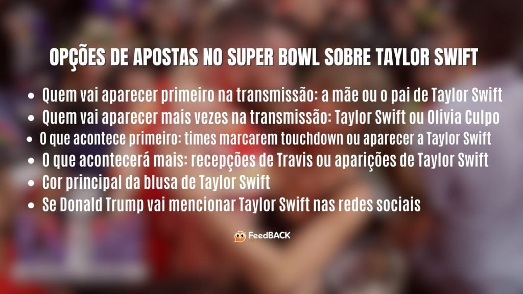 Apostas no Super Bowl LVIII - Foto: designer/feedback