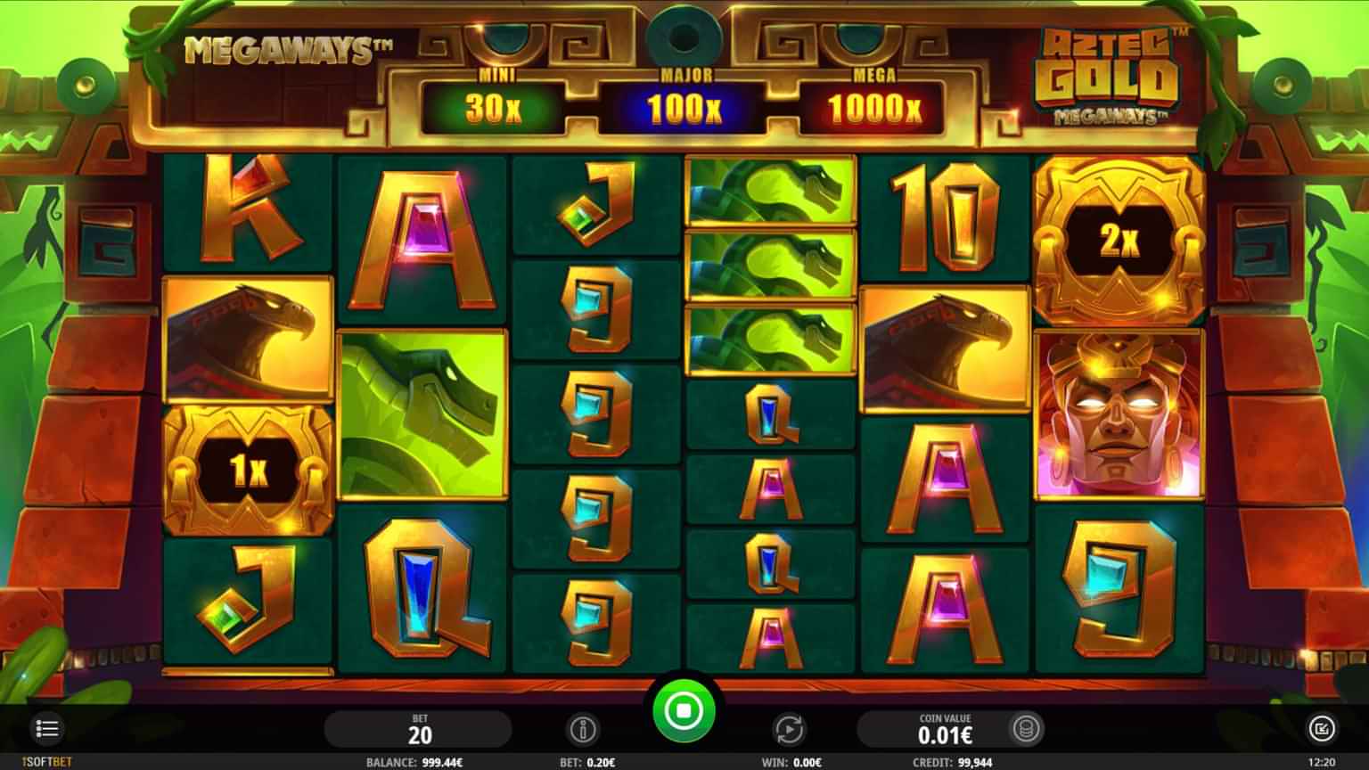 Aztec Gold Megaways Slot Game Mechanics