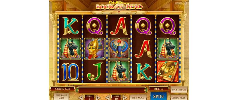 Book of Dead slot machine