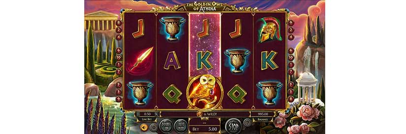 The Golden Owl of Athena slot machine