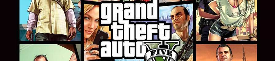 Logo of the video game GTA V