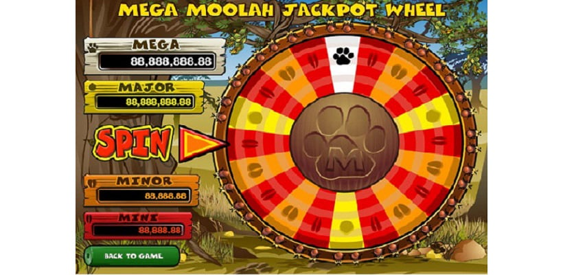 Mega Moolah Bonus Game