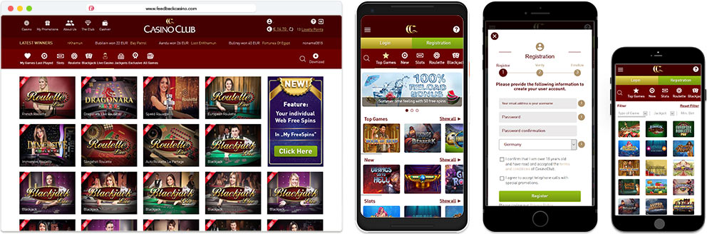 Casino Club mobile compatible