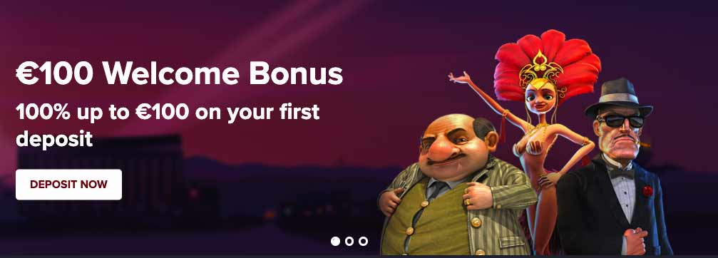 Easybet Online Casino Welcome Bonus Offer: 100% up to $/€100