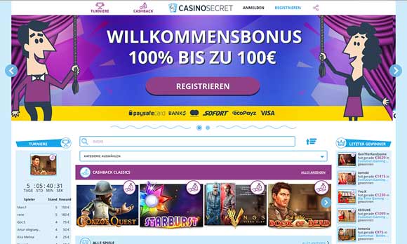 Casinosecret startseite