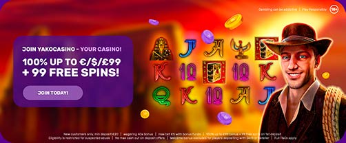 Yako Casino Welcome Bonus 