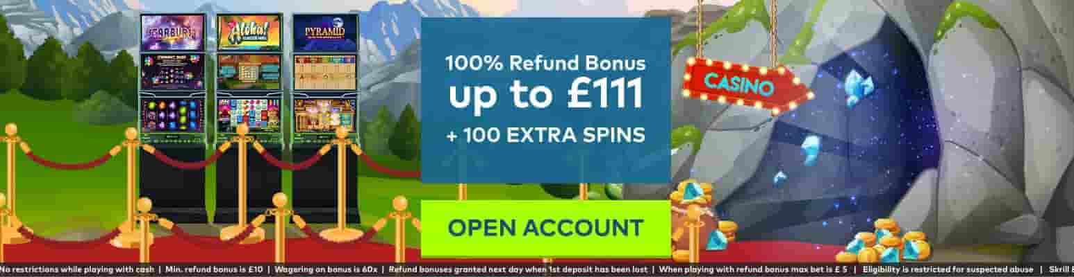 Yeti Casino Welcome Offer