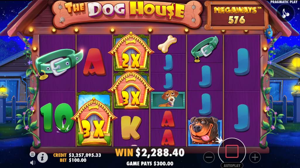 The Dog House Megaways™ (Pragmatic Play) Slot Review Screenshot
