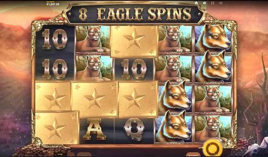 Screenshot of Eagle Riches on computer