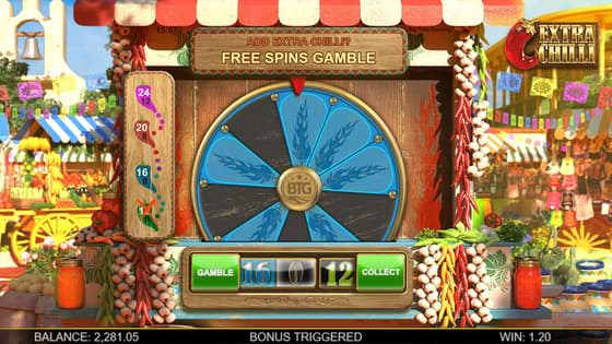 Extra Chilli Megaways (Bit Time gaming) Slot Screenshot