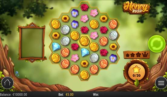 Screenshot of Honey Rush on computer