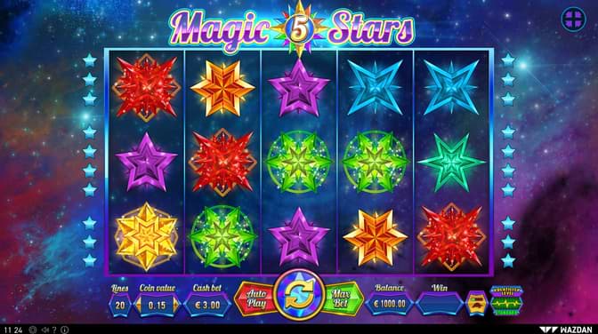 Screenshot of Magic Stars 5 on computer