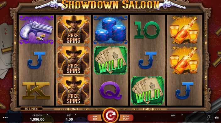 screenshot Showdown Saloon