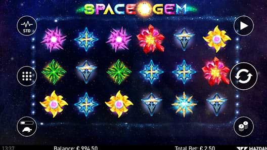 Screenshot of Space Gem on computer