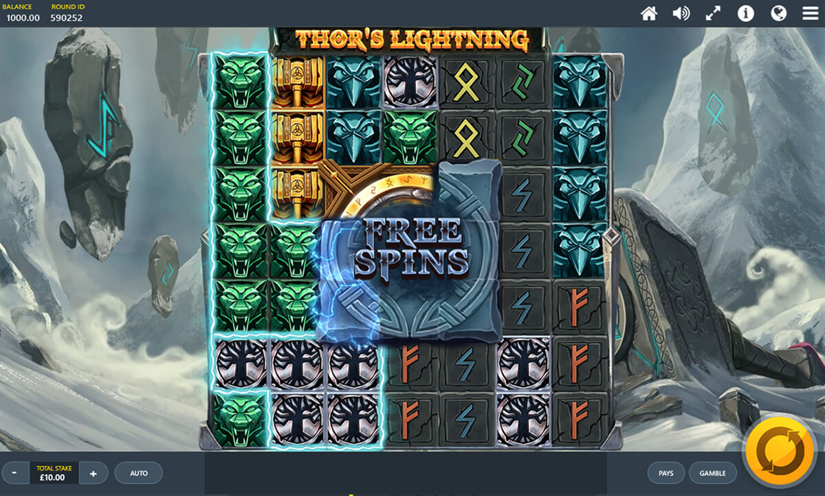 Thor's Lightning Screenshot Desktop