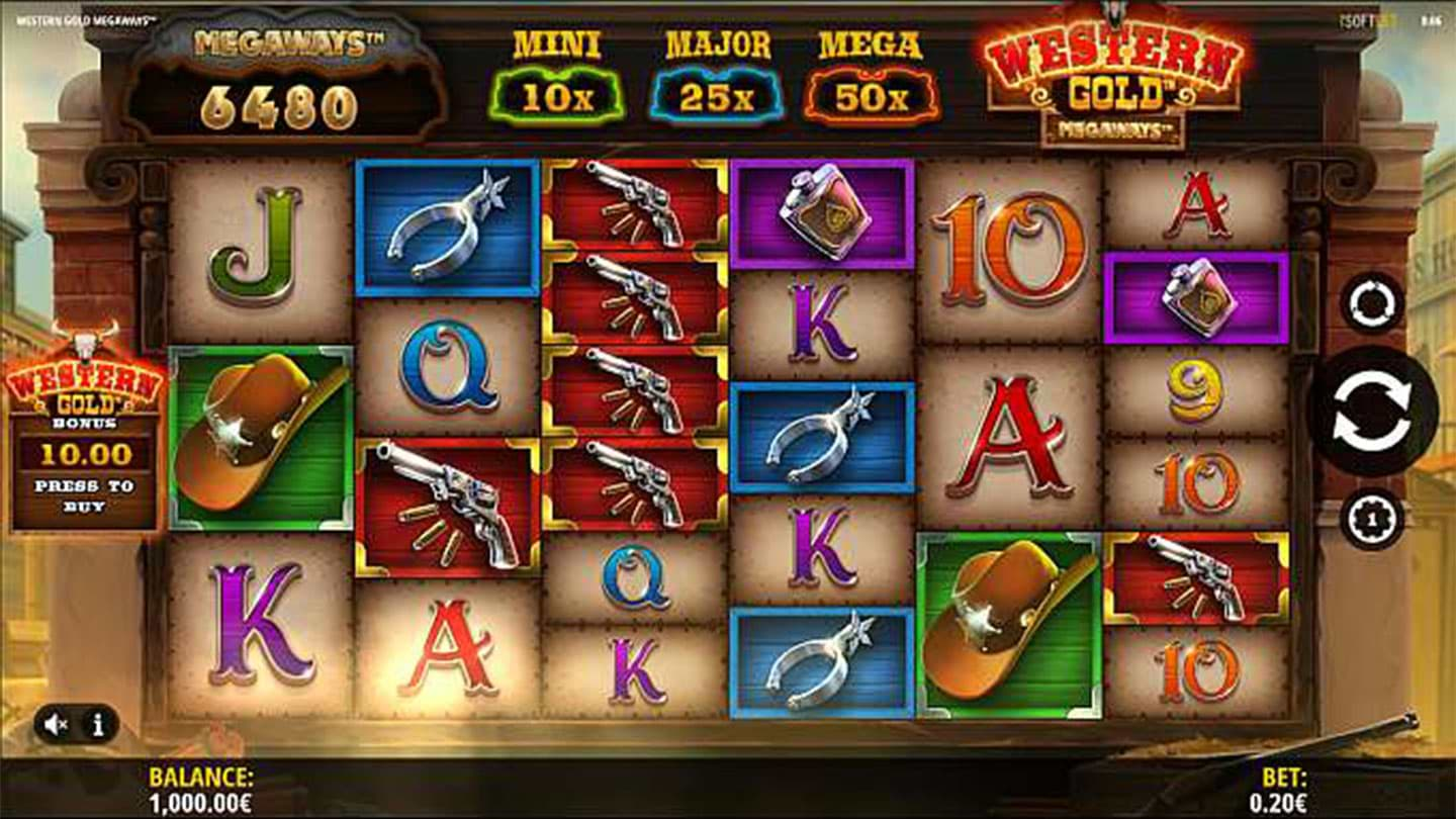 Western Gold Megaways Screenshot