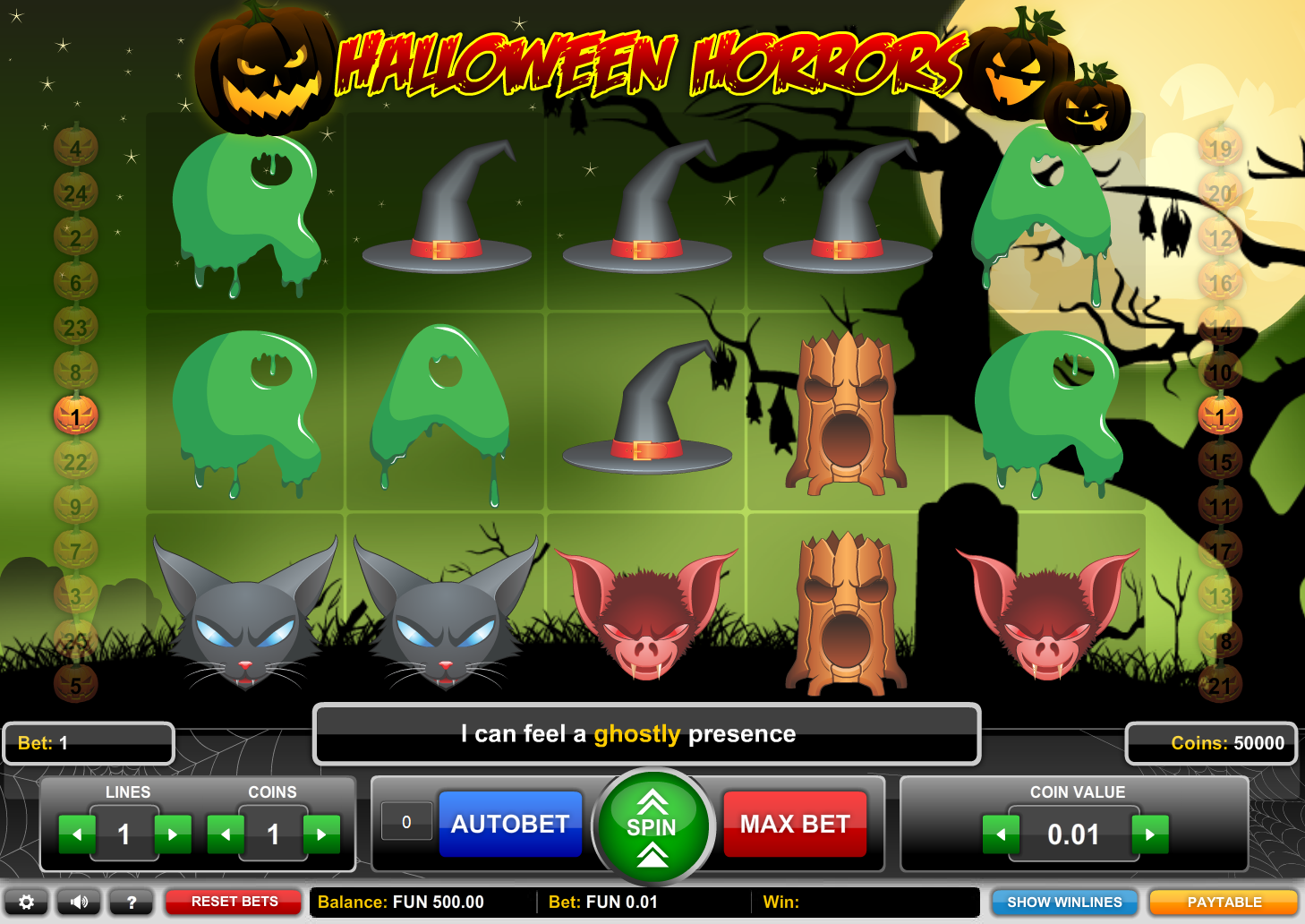 Halloween Horrors Screenshot