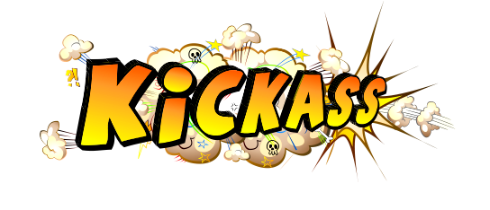 game logo Kick Ass