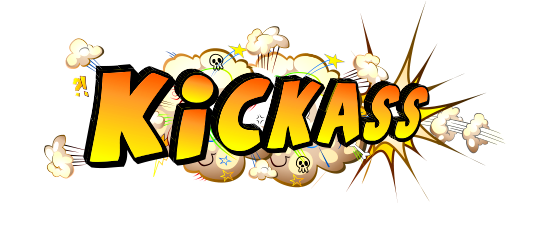 game logo Kick Ass