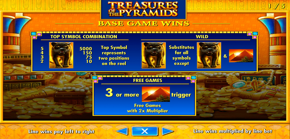 Treasure of the Pyramids Bonus