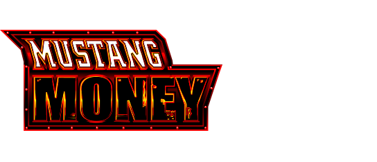 game logo Mustang Money