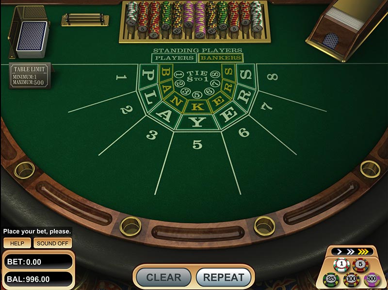 Baccarat Screenshot