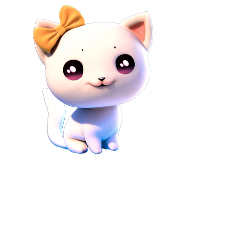 Kawaii Kitty Character