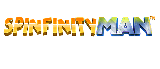 game logo Spinfinity Man