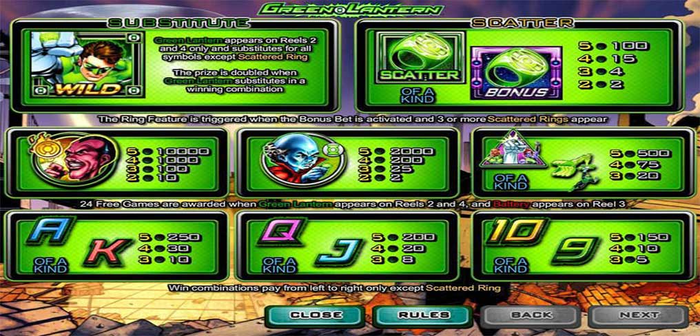 Green Lantern Bonus