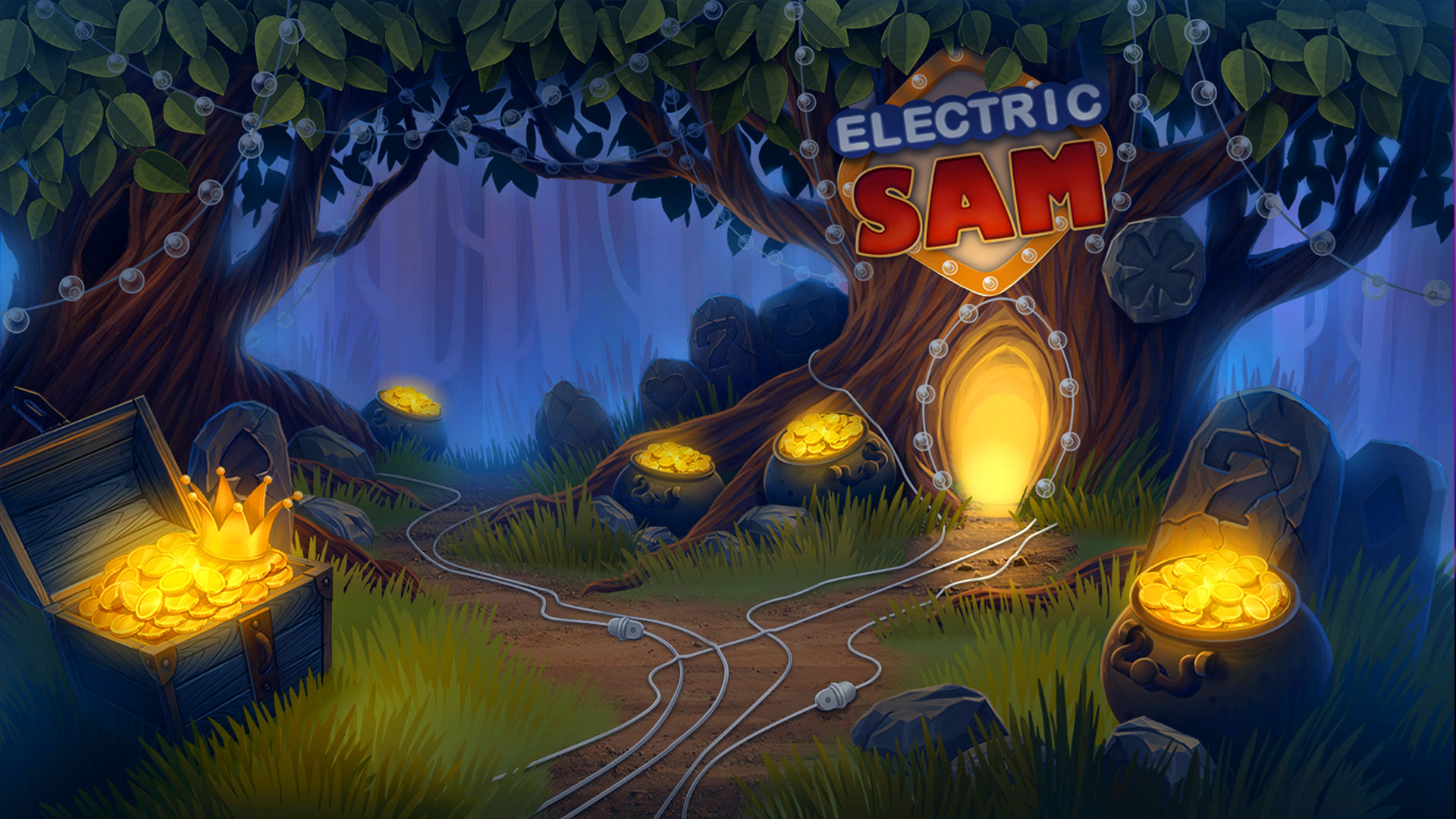 Game hight resolution background Electric Sam