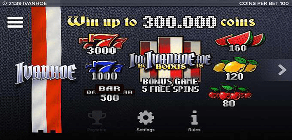 Ivanhoe Bonus
