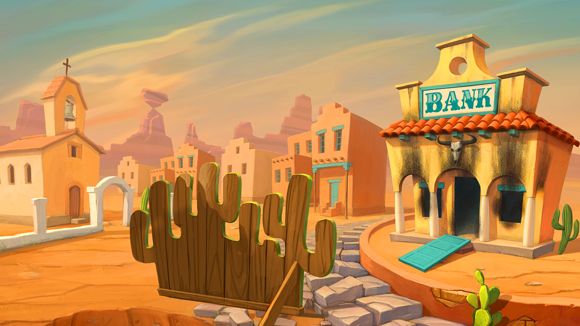Game hight resolution background Taco Brothers