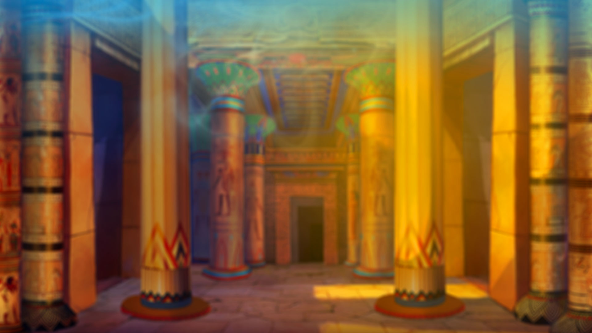 Game hight resolution background Pharaoh's Temple