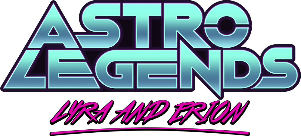 game logo Astro Legends: Lyra and Erion