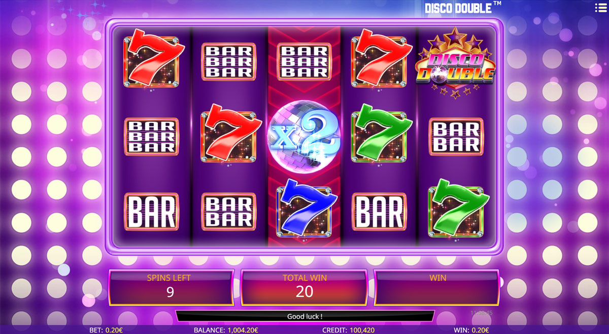 Screenshot Disco Double slot machine