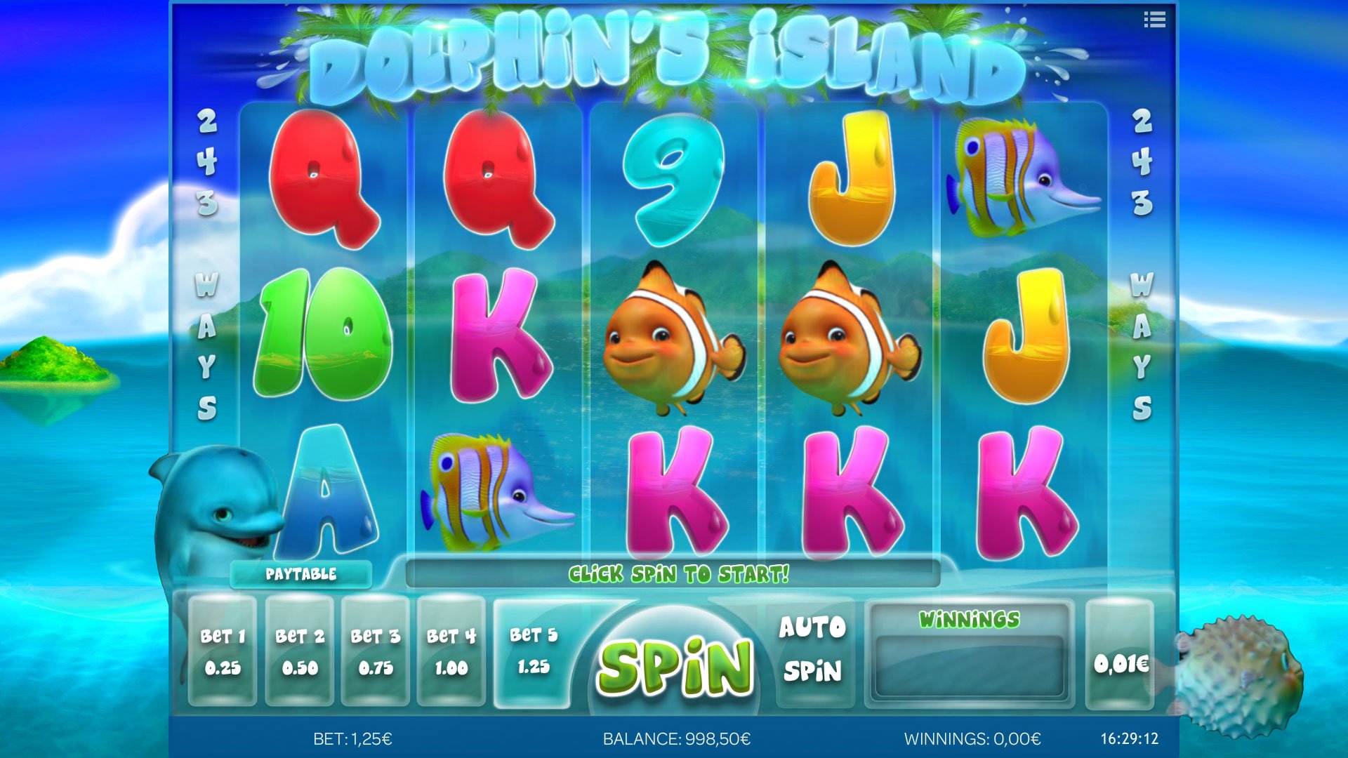 Dolphin's Island Screenshot