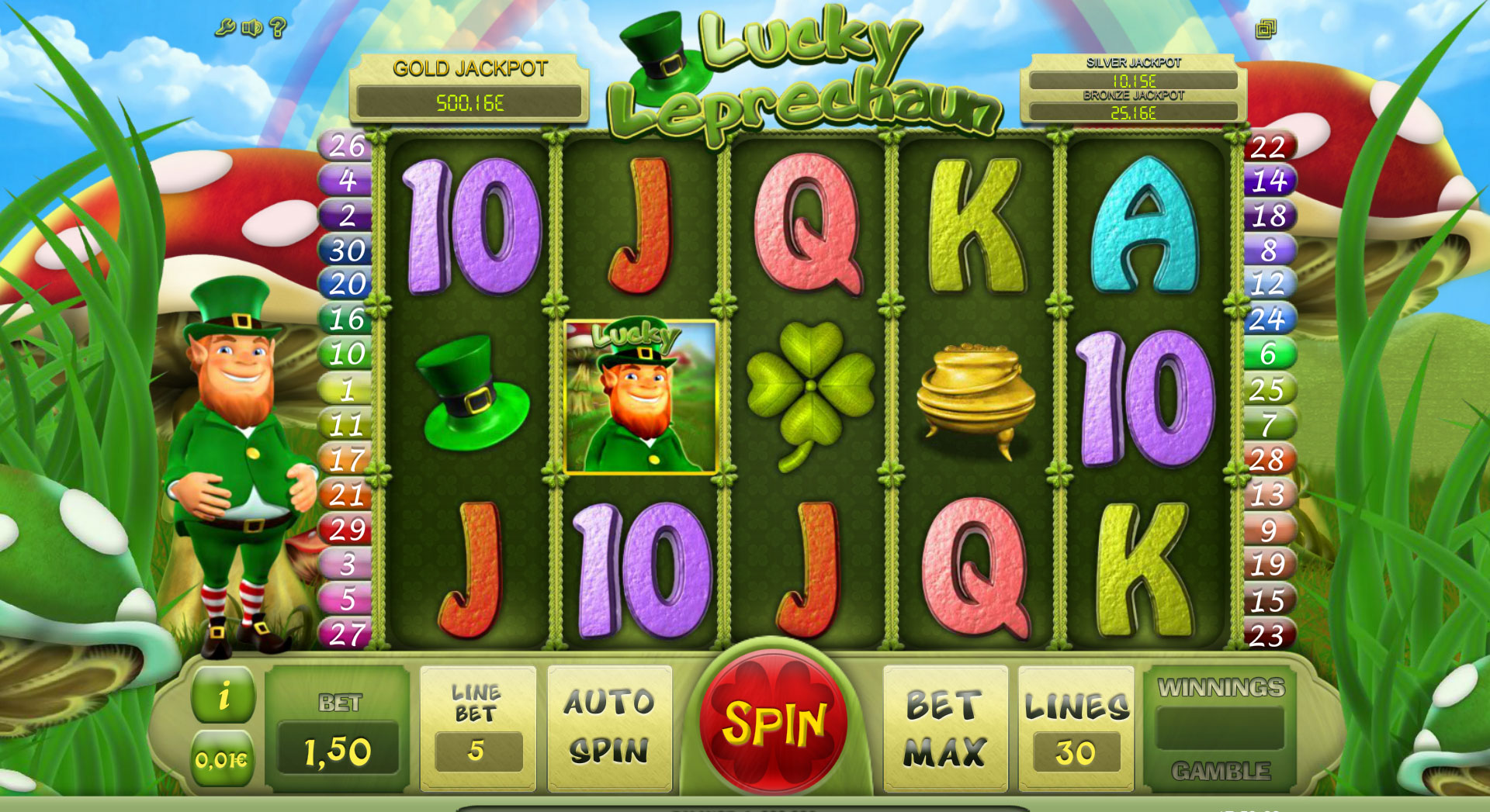 Lucky Leprechaun Screenshot