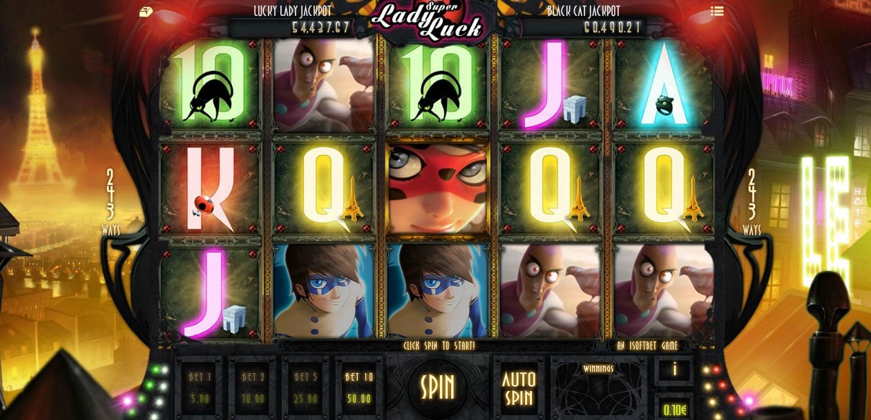 Super Lady Luck Screenshot