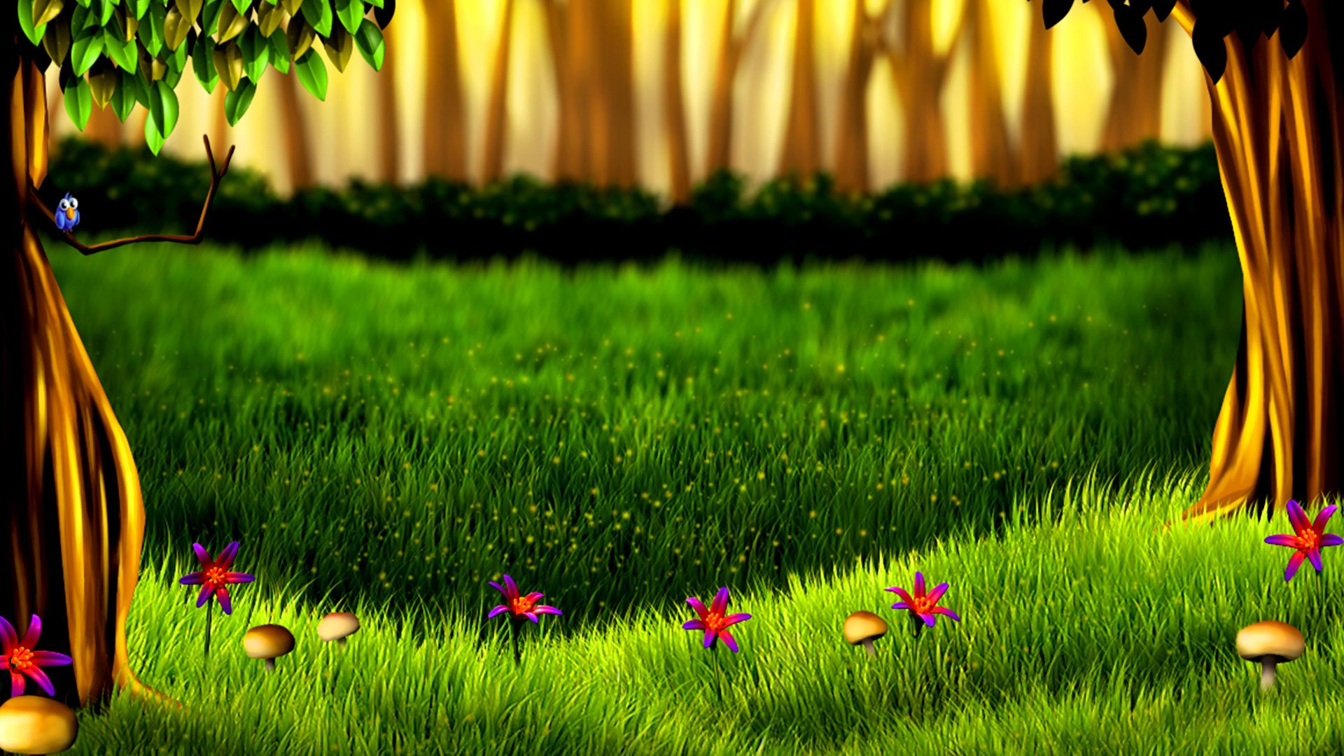 Game hight resolution background 7 Lucky Dwarfs