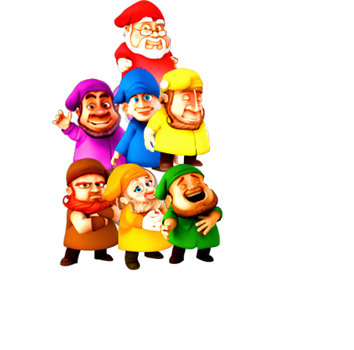 7 Lucky Dwarfs Character