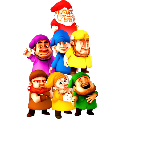 7 Lucky Dwarfs Character