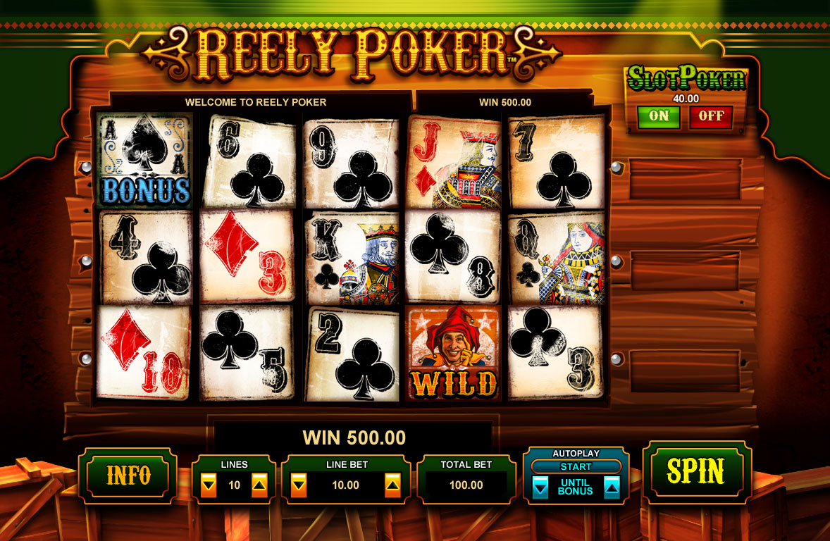Reely Poker Screenshot