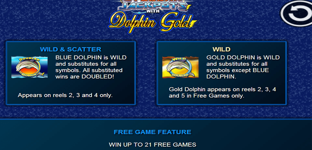 Stellar Jackpots with Dolphin Gold