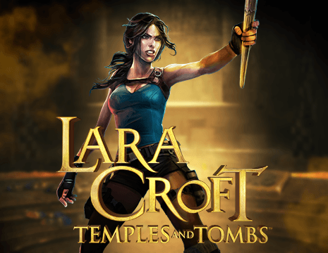 Lara Croft: Temples and Tombs by Microgaming with rolling reels feature