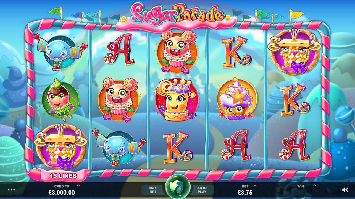 Screenshot Sugar Parade slot machine