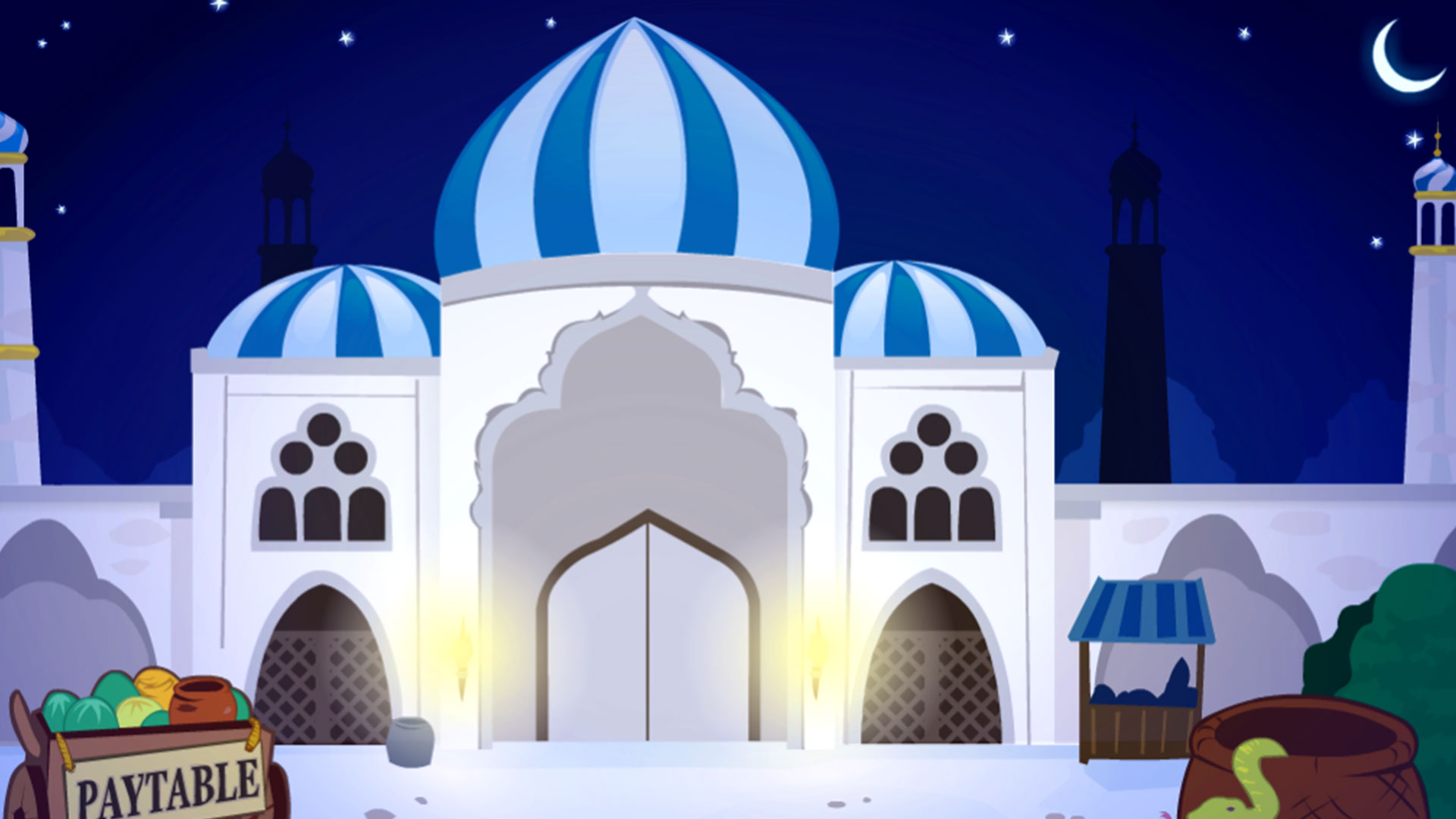 Game hight resolution background Arabian Nights